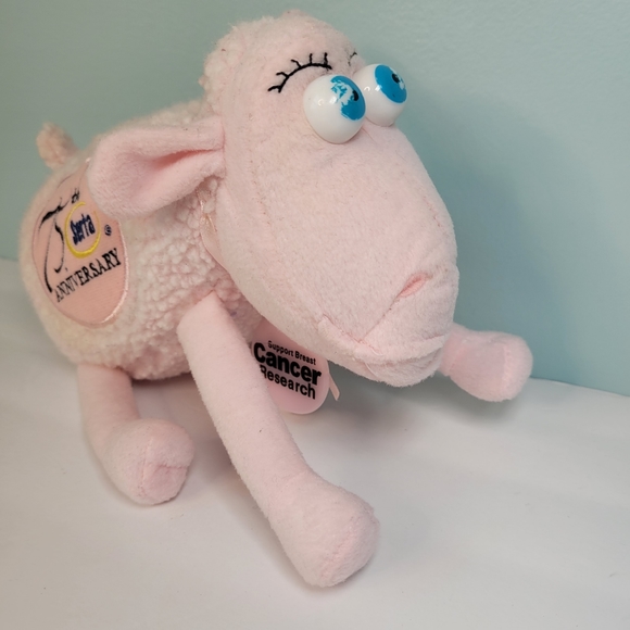 Serta Sleep Sheep 75th Anniversary Breast Cancer Awareness Collector Pink Plush - Picture 2 of 9